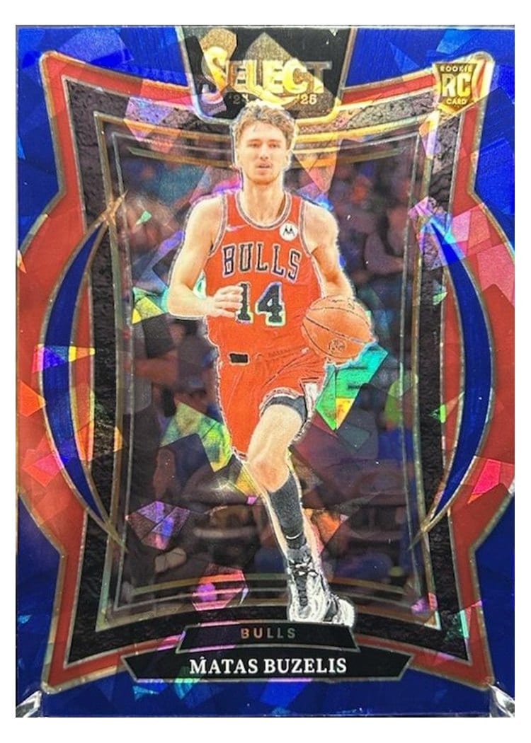 2024-25 Panini Select Base Set Matas Buzelis #70 card