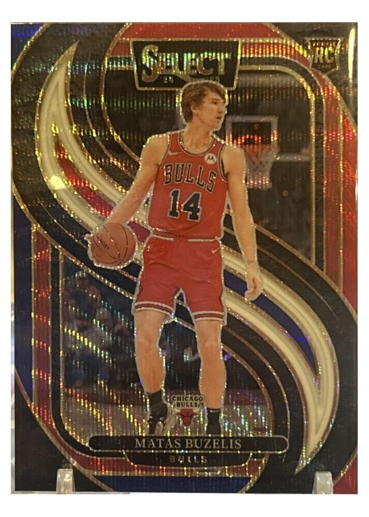 2024-25 Panini Select Base Set Matas Buzelis #70 card