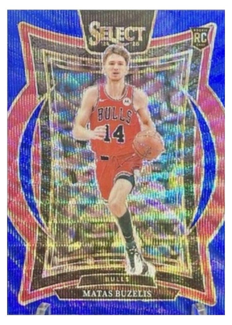 2024-25 Panini Select Base Set Matas Buzelis #70 card