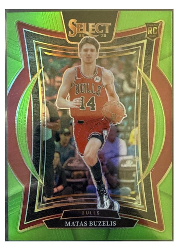 2024-25 Panini Select Base Set Matas Buzelis #70 card