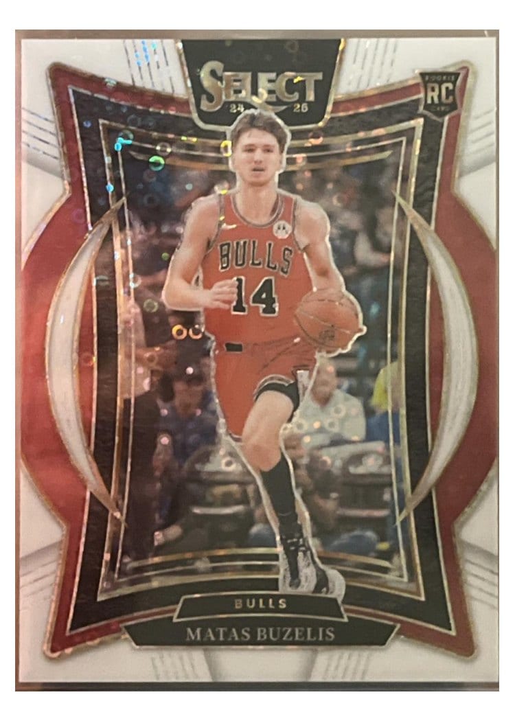 2024-25 Panini Select Base Set Matas Buzelis #70 card