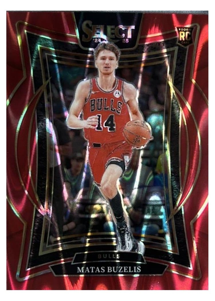 2024-25 Panini Select Base Set Matas Buzelis #70 card