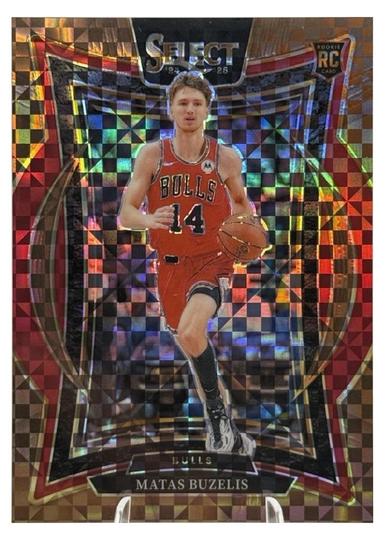 2024-25 Panini Select Base Set Matas Buzelis #70 card