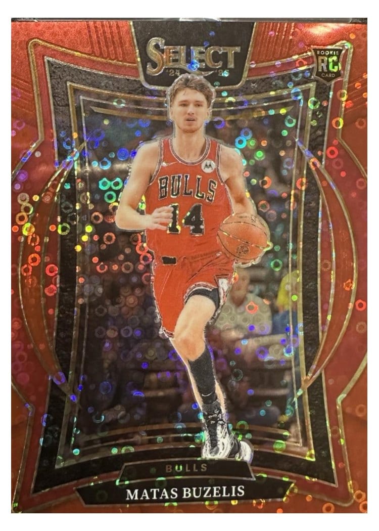 2024-25 Panini Select Base Set Matas Buzelis #70 card