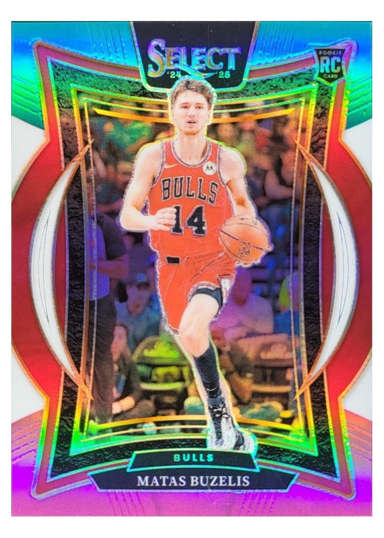 2024-25 Panini Select Base Set Matas Buzelis #70 card