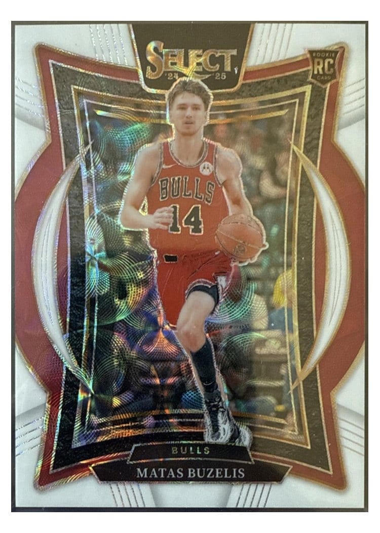 2024-25 Panini Select Base Set Matas Buzelis #70 card