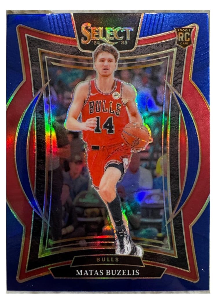 2024-25 Panini Select Base Set Matas Buzelis #70 card