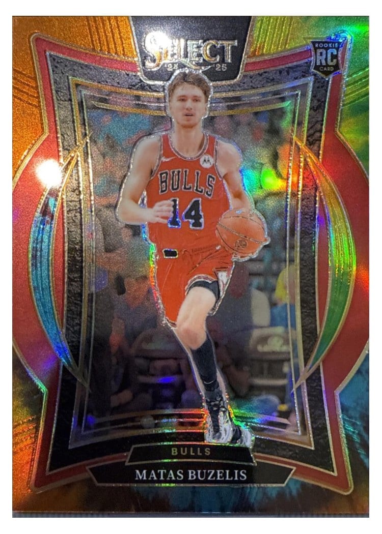 2024-25 Panini Select Base Set Matas Buzelis #70 card