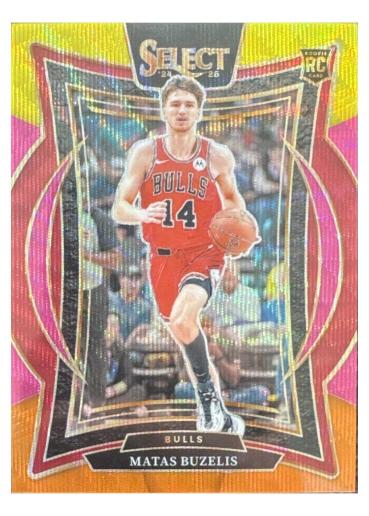 2024-25 Panini Select Base Set Matas Buzelis #70 card