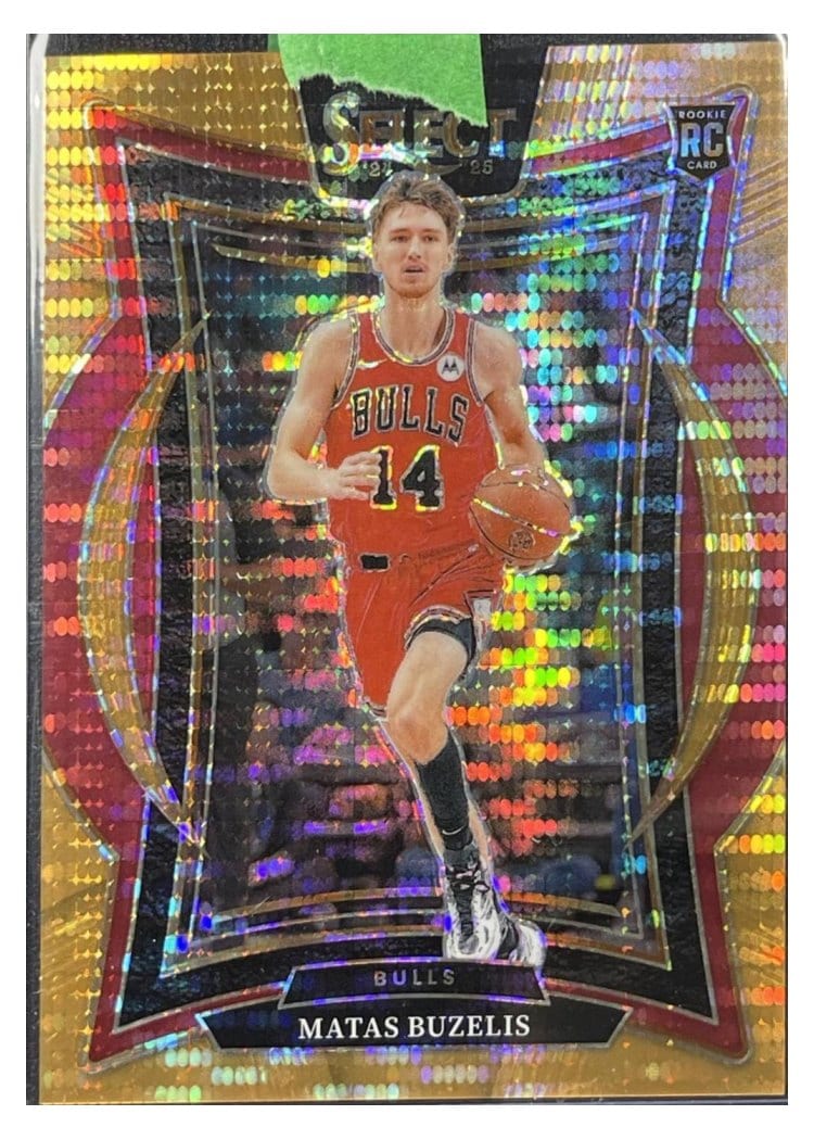2024-25 Panini Select Base Set Matas Buzelis #70 card