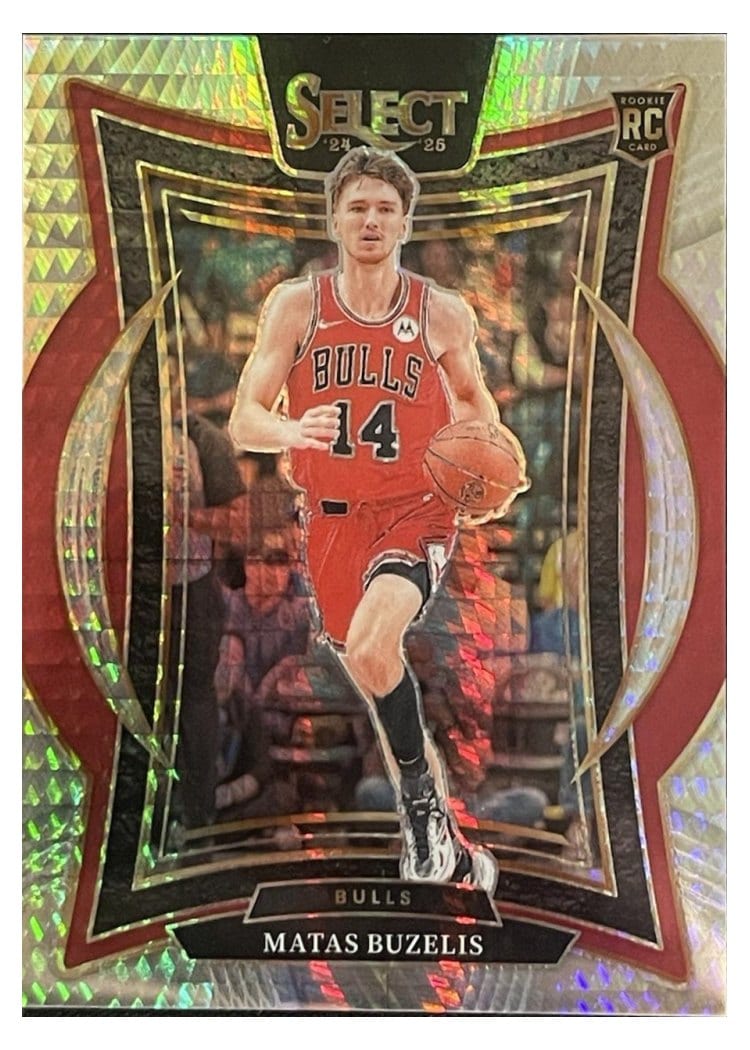 2024-25 Panini Select Base Set Matas Buzelis #70 card