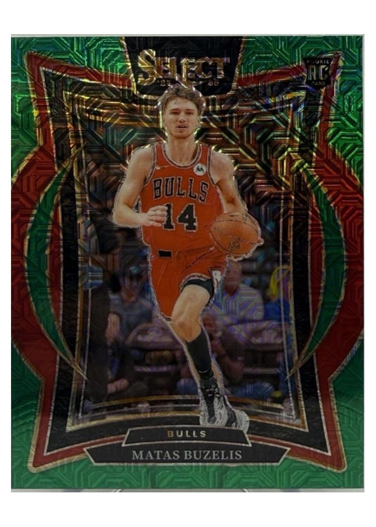 2024-25 Panini Select Base Set Matas Buzelis #70 card