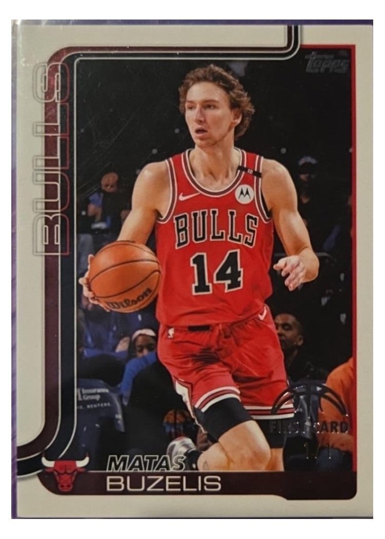 2025-26 Topps Base Set Matas Buzelis #37 card