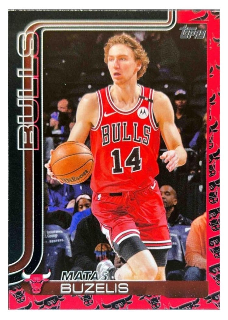 2025-26 Topps Base Set Matas Buzelis #37 card