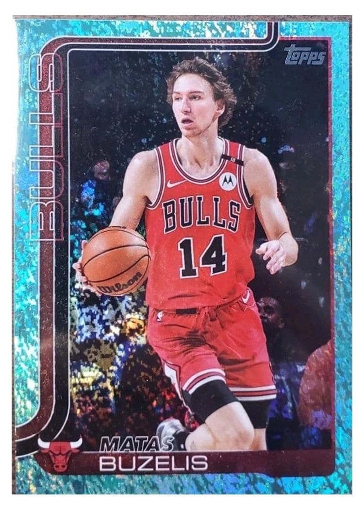 2025-26 Topps Base Set Matas Buzelis #37 card