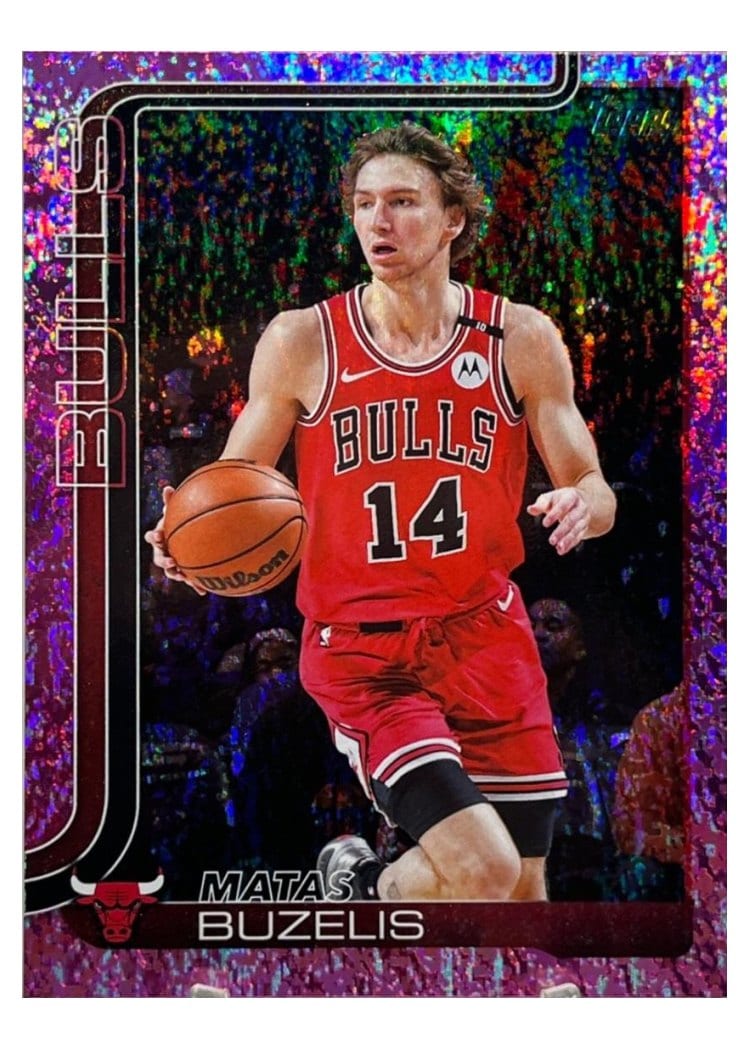 2025-26 Topps Base Set Matas Buzelis #37 card