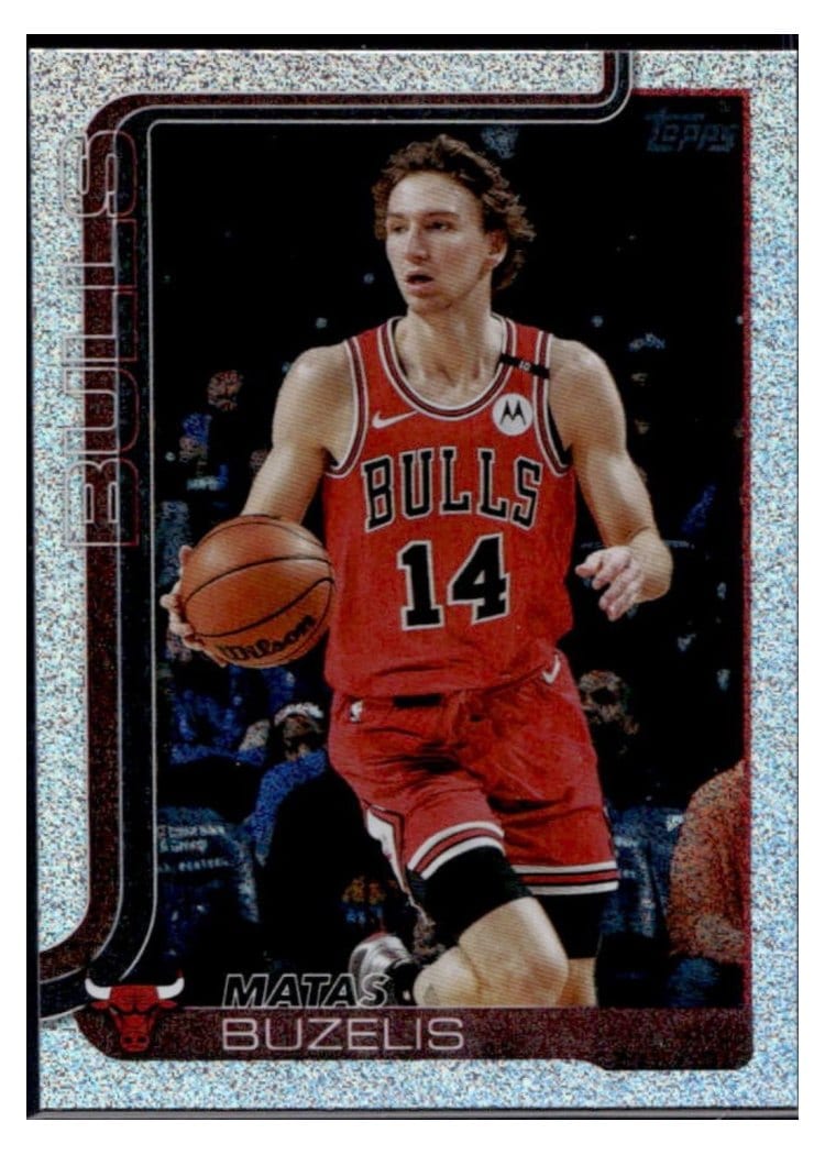 2025-26 Topps Base Set Matas Buzelis #37 card