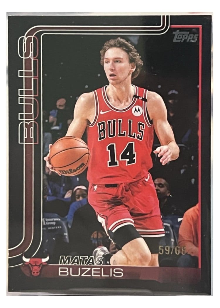 2025-26 Topps Base Set Matas Buzelis #37 card