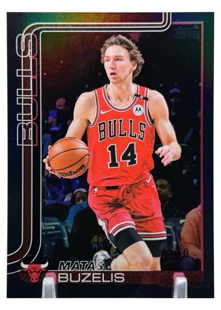 2025-26 Topps Base Set Matas Buzelis #37 card