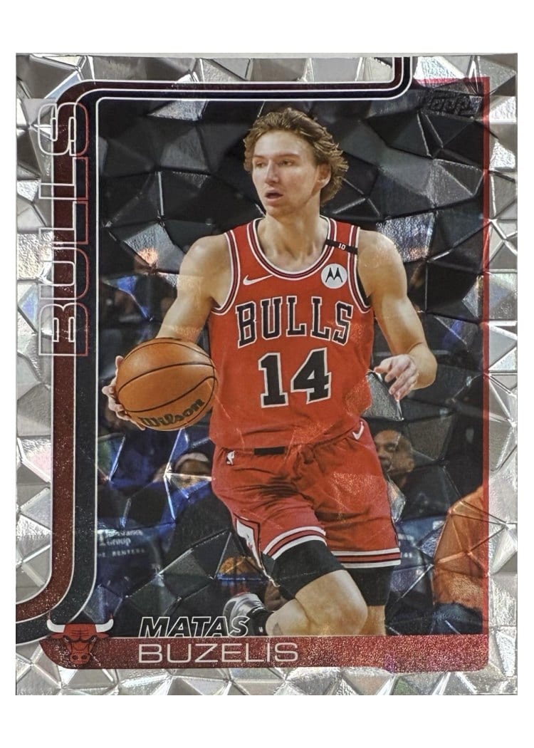 2025-26 Topps Base Set Matas Buzelis #37 card