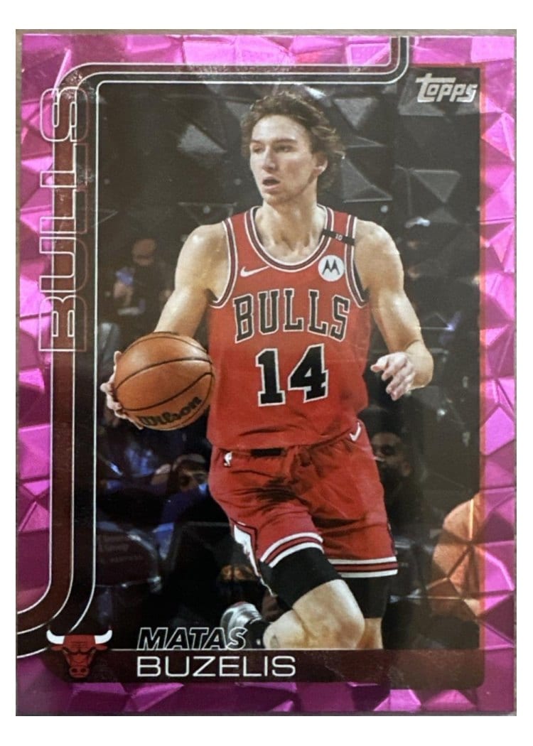 2025-26 Topps Base Set Matas Buzelis #37 card