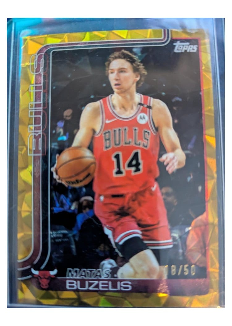 2025-26 Topps Base Set Matas Buzelis #37 card