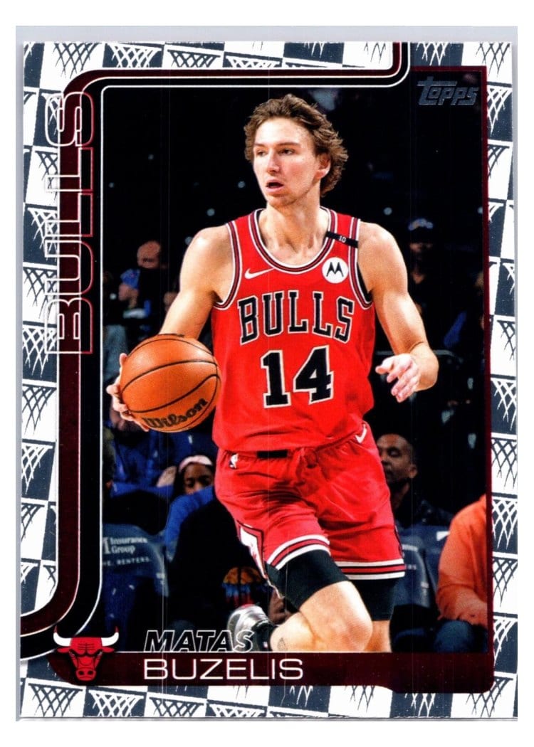 2025-26 Topps Base Set Matas Buzelis #37 card