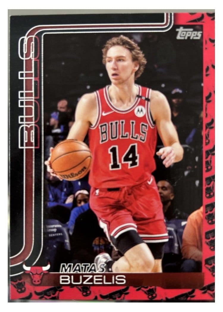 2025-26 Topps Base Set Matas Buzelis #37 card