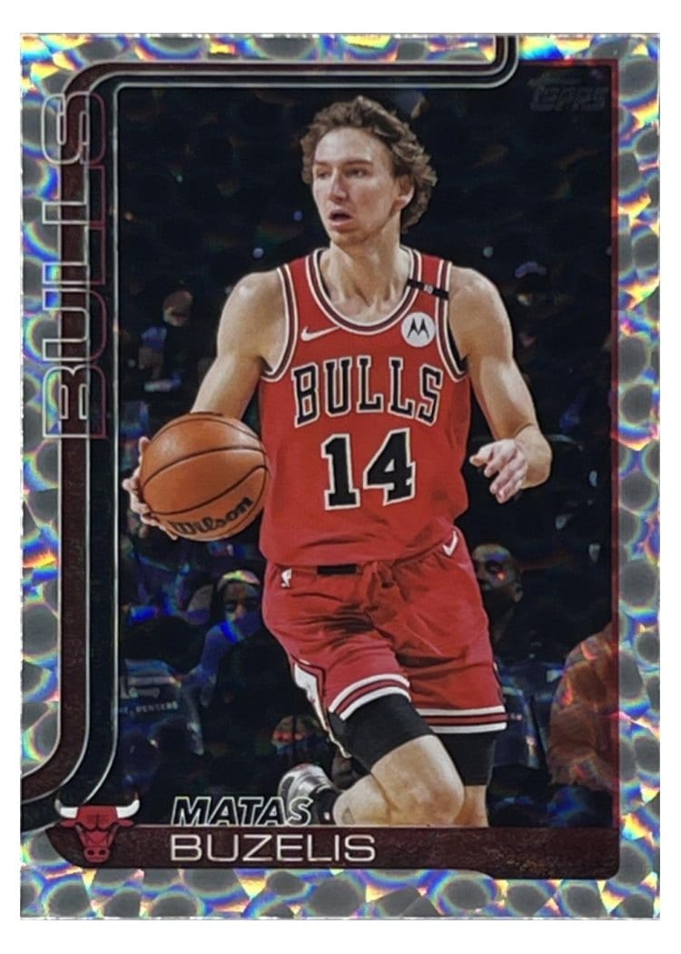 2025-26 Topps Base Set Matas Buzelis #37 card
