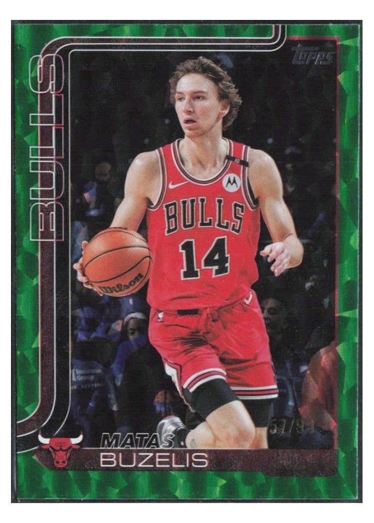 2025-26 Topps Base Set Matas Buzelis #37 card