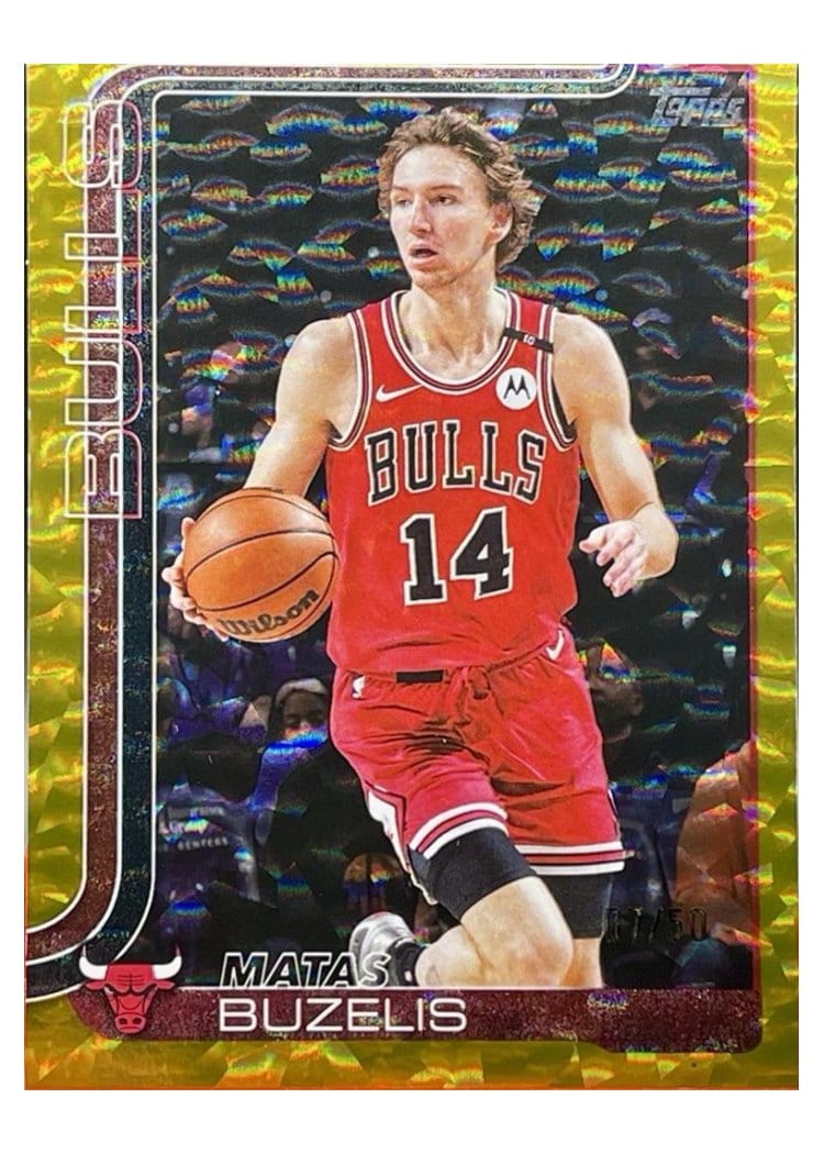 2025-26 Topps Base Set Matas Buzelis #37 card