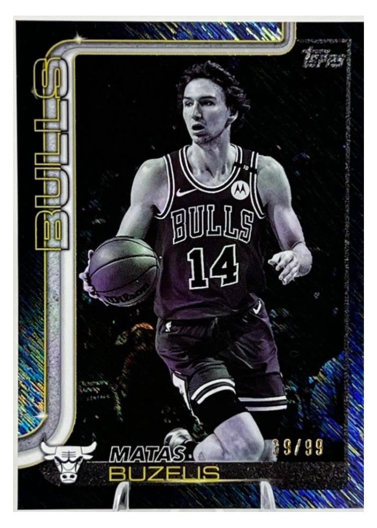 2025-26 Topps Base Set Matas Buzelis #37 card