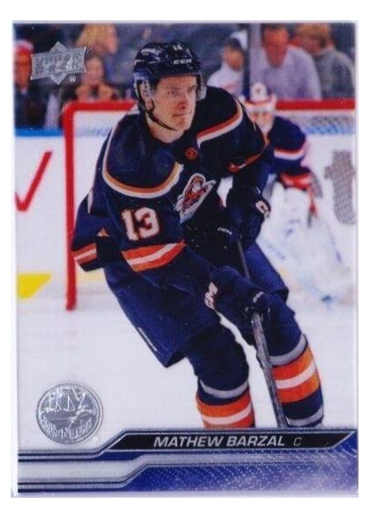2023-24 Upper Deck Base Set Mathew Barzal #118 card