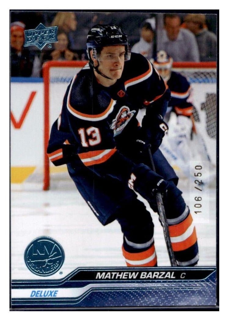 2023-24 Upper Deck Base Set Mathew Barzal #118 card