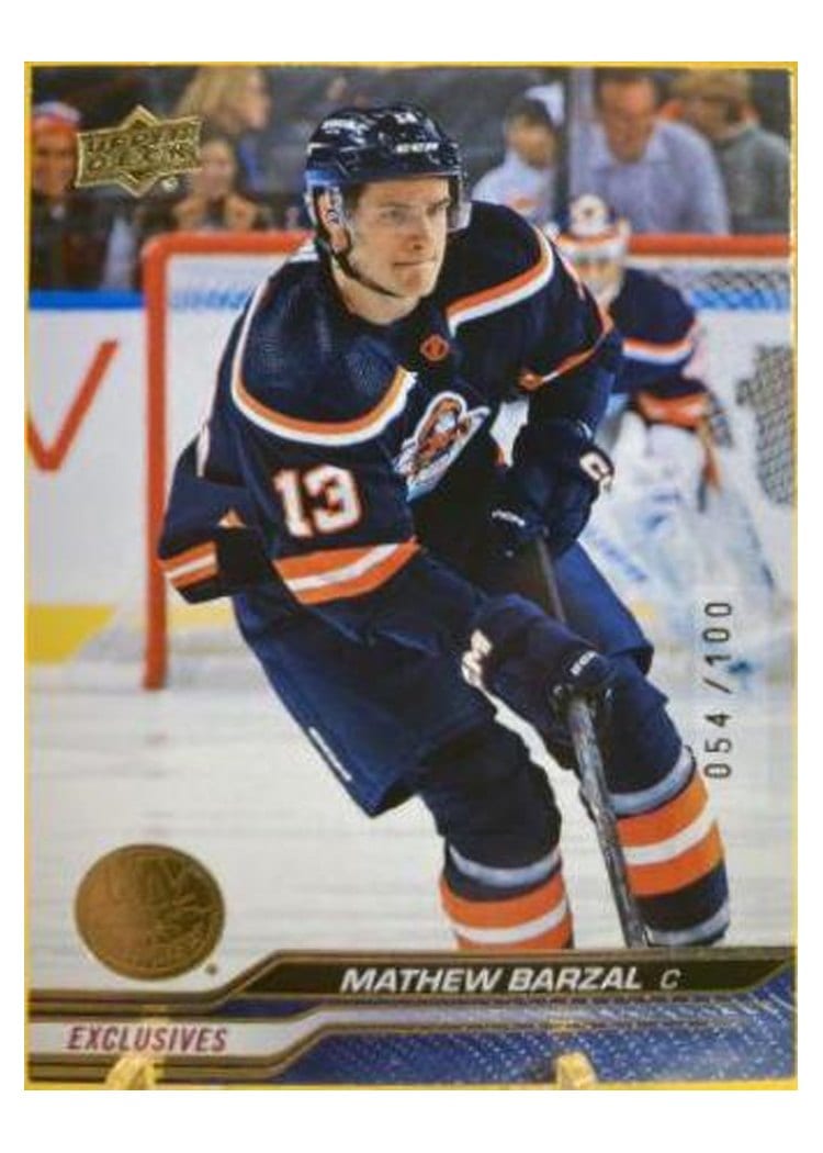 2023-24 Upper Deck Base Set Mathew Barzal #118 card