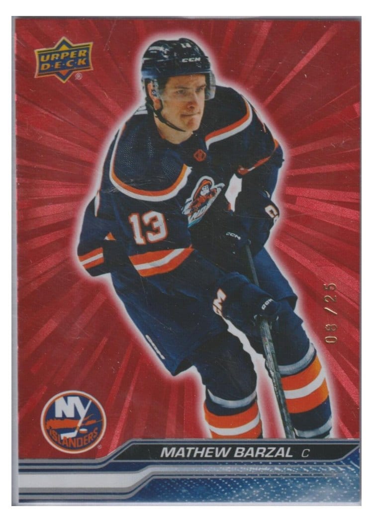 2023-24 Upper Deck Base Set Mathew Barzal #118 card