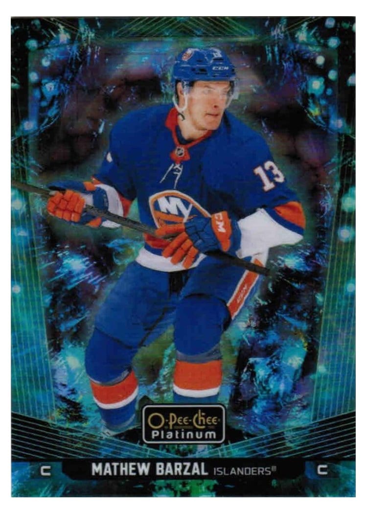2024-25 O-Pee-Chee Platinum Base Set Mathew Barzal #24 card