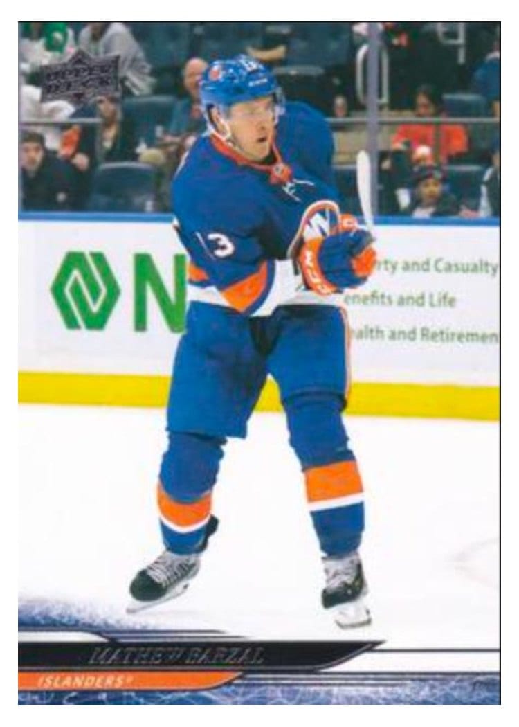 2024-25 Upper Deck Base Set Mathew Barzal #356 card