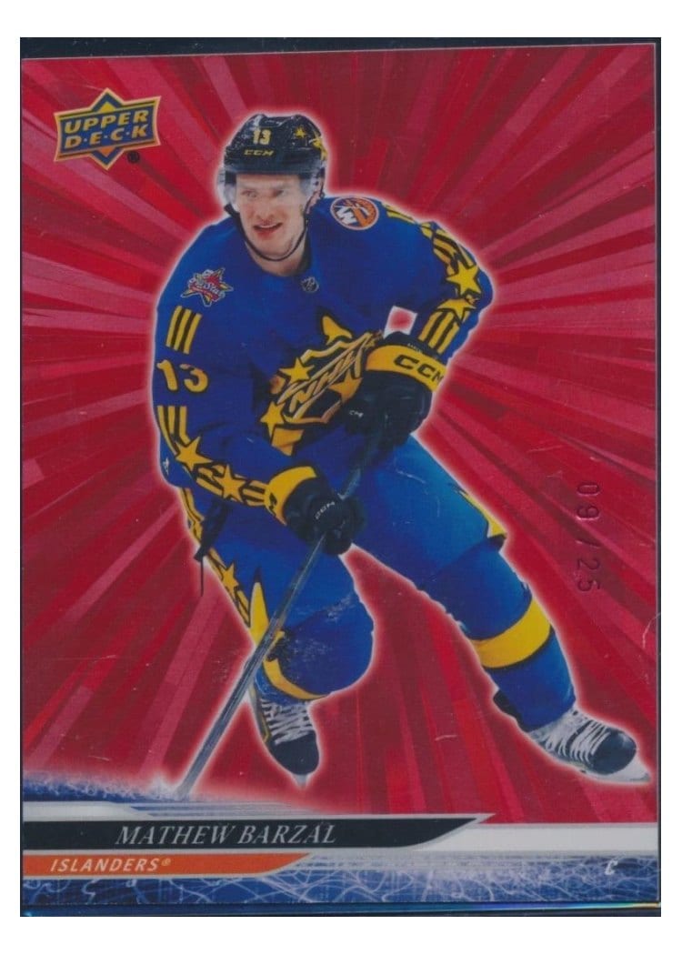2024-25 Upper Deck Base Set Mathew Barzal #664 card