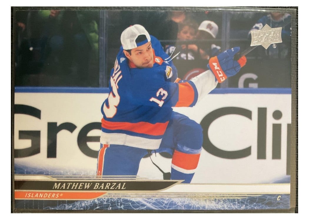 2024-25 Upper Deck Base Set Mathew Barzal #664 card