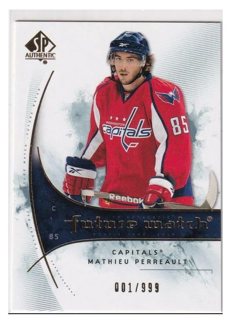 2009 SP Authentic Mathieu Perreault #175 card