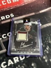 2022-23 Upper Deck Premier Premier Focus Rookies Autograph Patch Matias Maccelli #PFPR-MM
