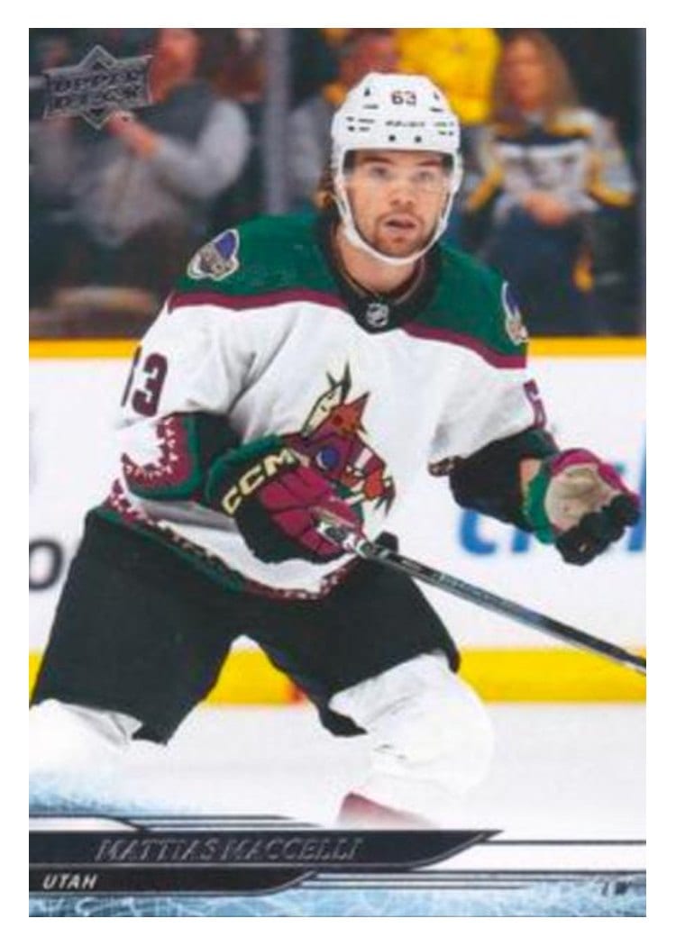 2024-25 Upper Deck Base Set Matias Maccelli #421 card