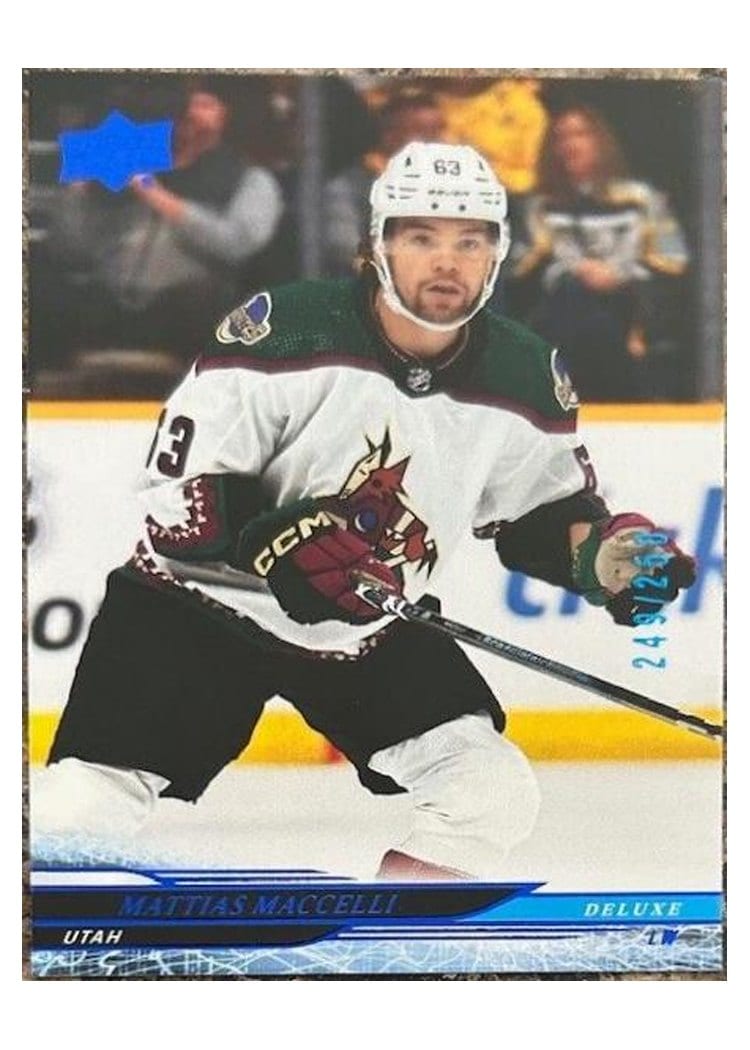 2024-25 Upper Deck Base Set Matias Maccelli #421 card