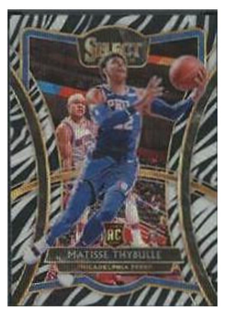 2019-20 Panini Select Base Set Matisse Thybulle #145 card