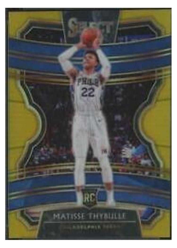2019-20 Panini Select Base Set Matisse Thybulle #97 card