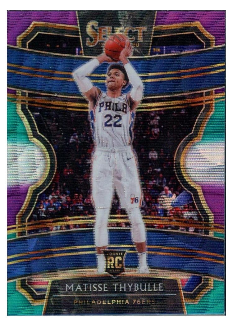 2019-20 Panini Select Base Set Matisse Thybulle #97 card