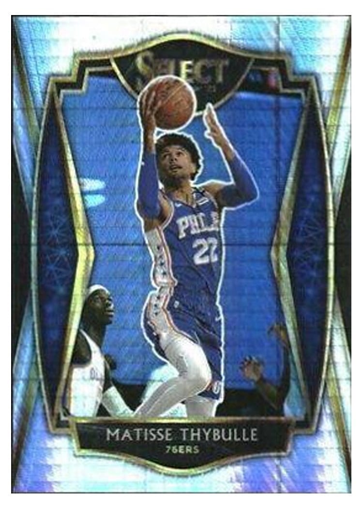 2020-21 Panini Select Base Set Matisse Thybulle Lucky Envelopes #139 card