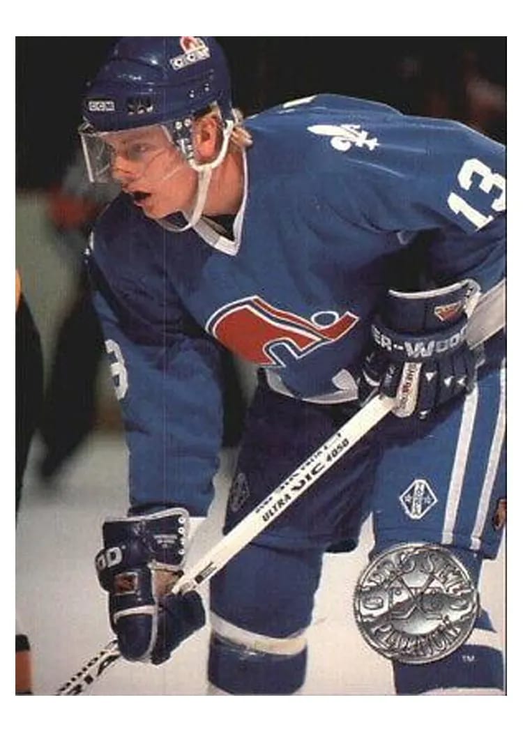 1991 Pro Set Platinum Mats Sundin #99 card