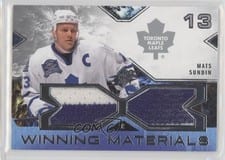 2021-22 SPx Winning Materials Mats Sundin #WM-MS